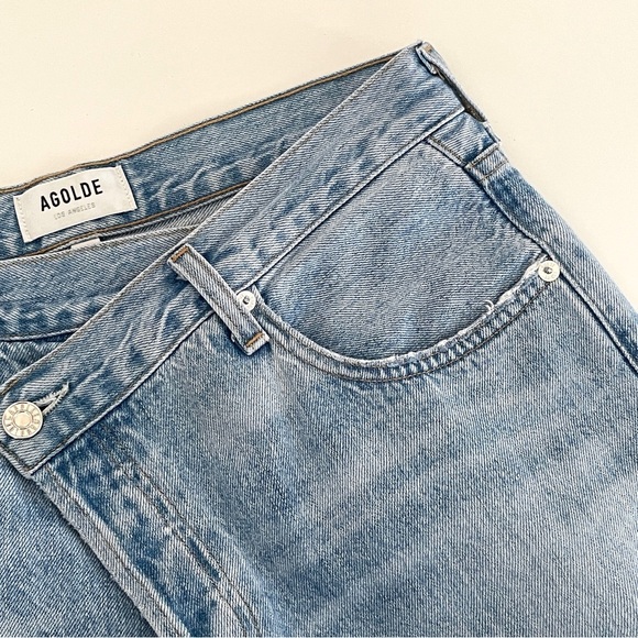 AGOLDE Criss Cross Denim Jeans - Picture 7 of 15